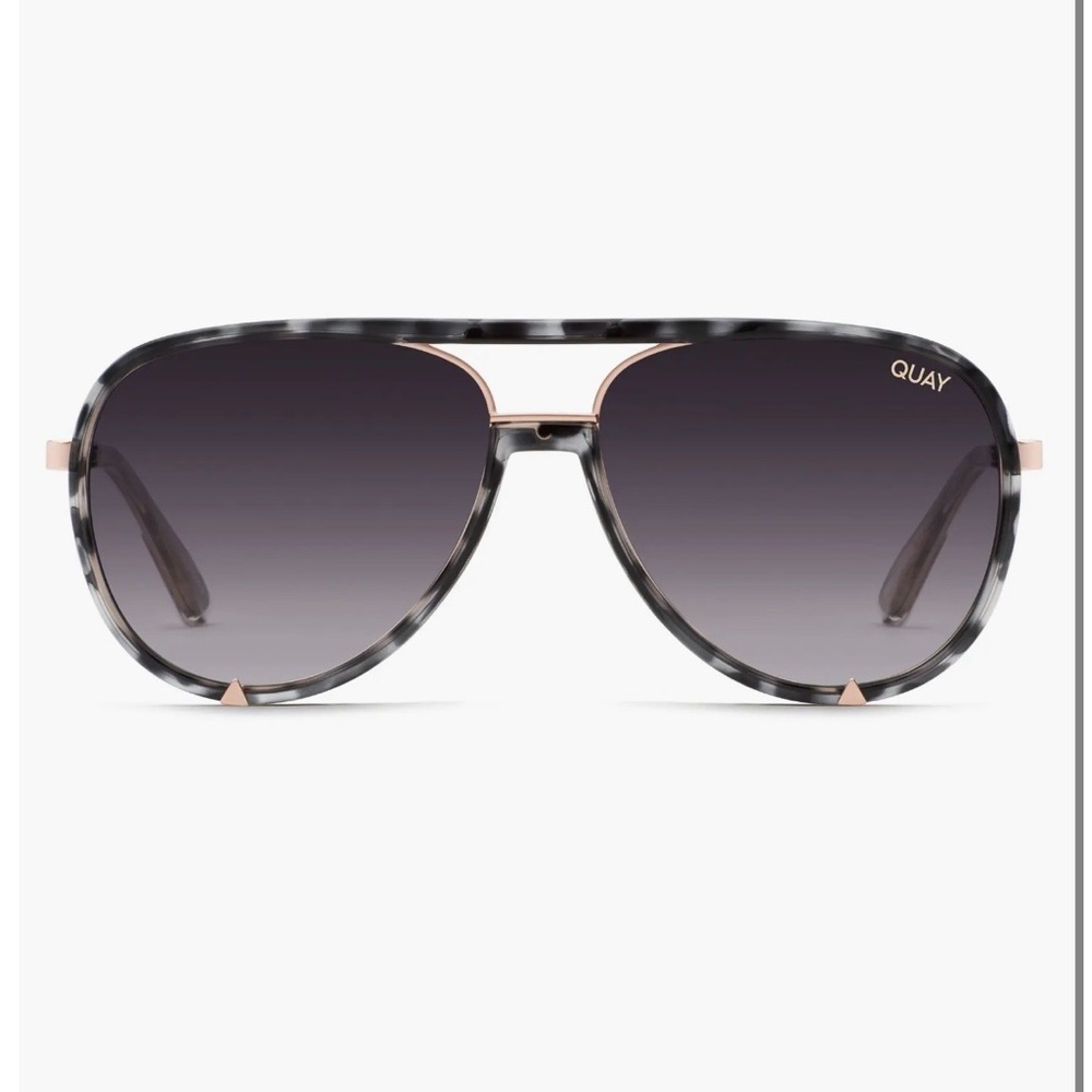 QUAY High Profile 60mm Standard Aviator Sunglasses
